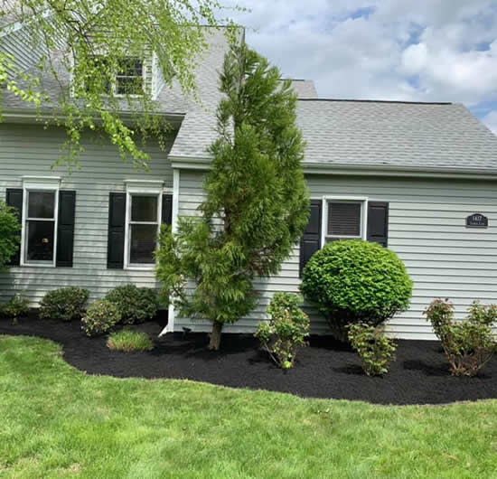 Professional Mulch Installation Services Chester Springs, Glenmoore, Exton, Downingtown. Offering Lawn Care & Landscape Services for Chester Springs, Eagleview and Exton Pennsylvania